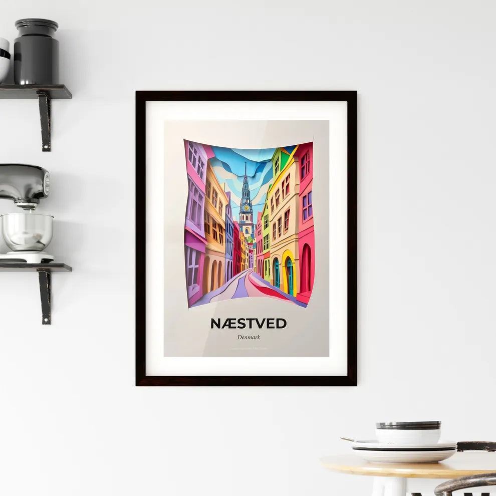 Vivid Næstved, Denmark, Framed Wall Art