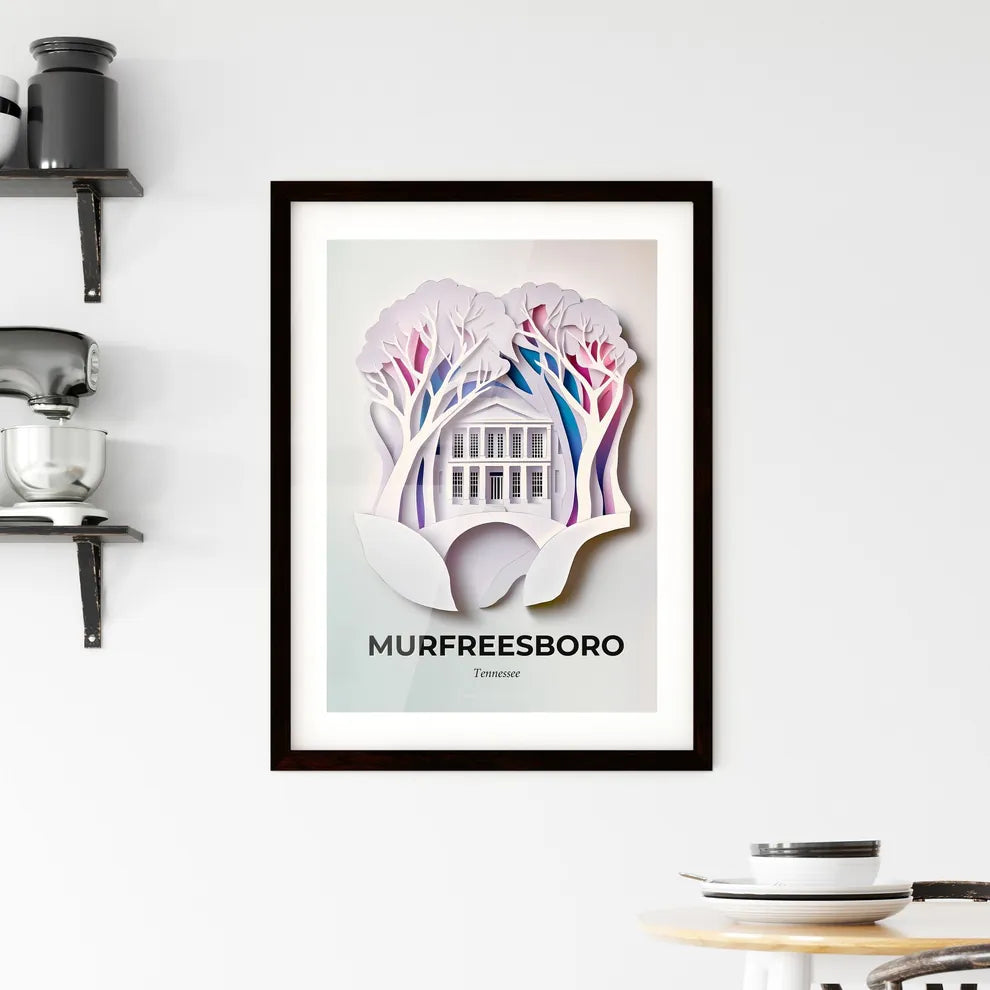 Vivid Murfreesboro, Tennessee, Framed Wall Art