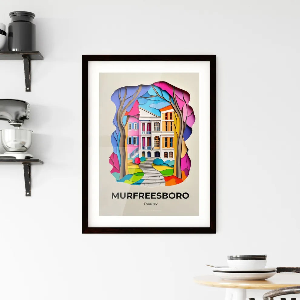 Vivid Murfreesboro, Tennessee, Framed Wall Art