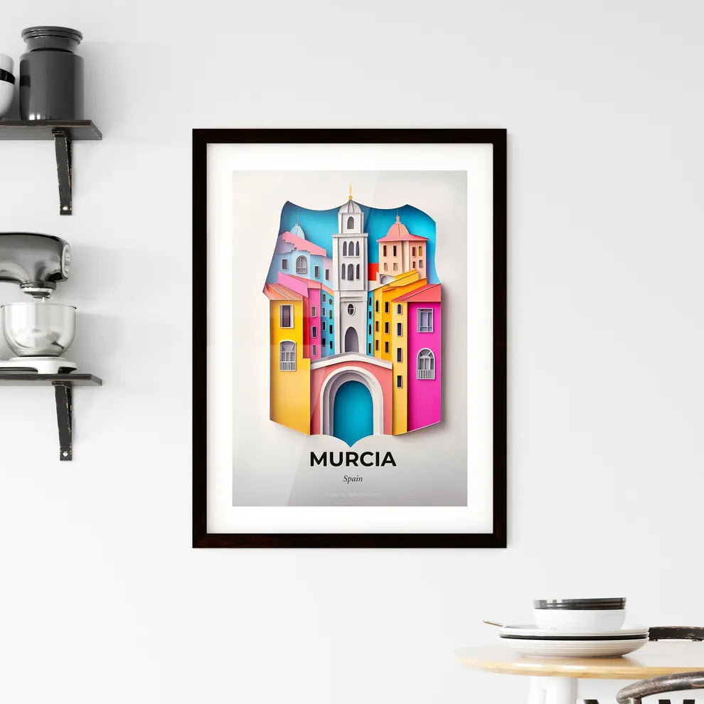 Vivid Murcia, Spain, Framed Wall Art