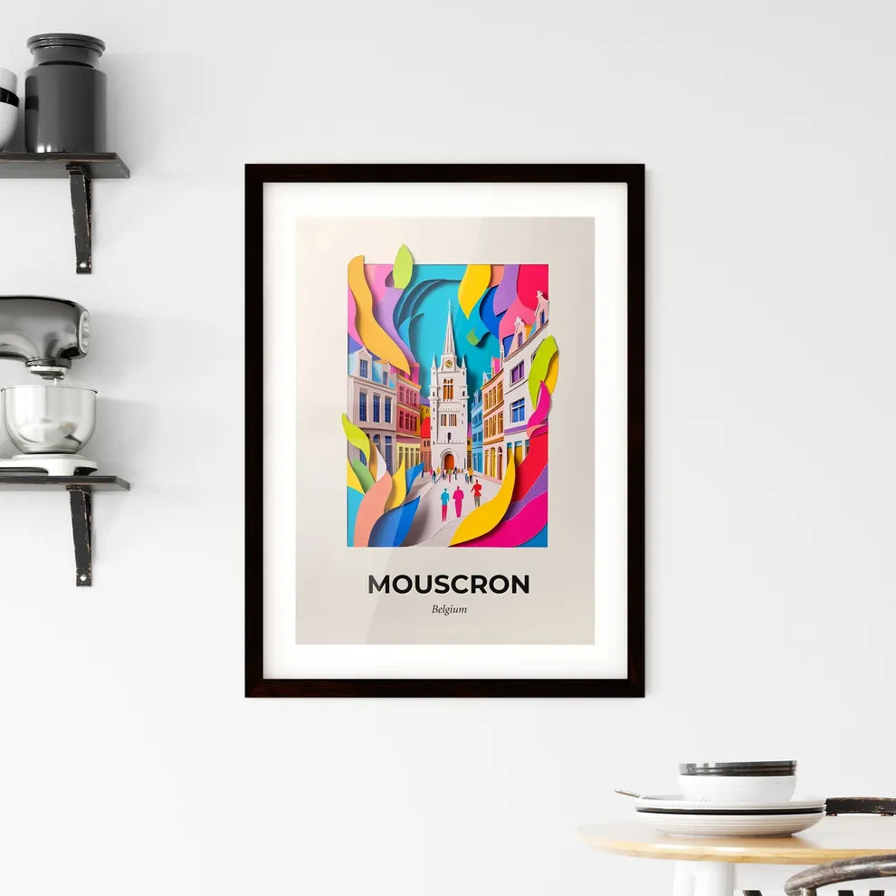 Vivid Mouscron , Belgium, Framed Wall Art
