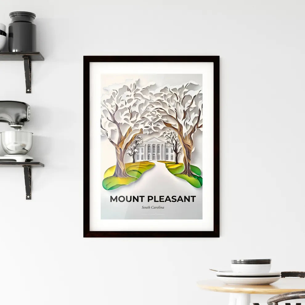 Vivid Mount Pleasant, South Carolina, Framed Wall Art