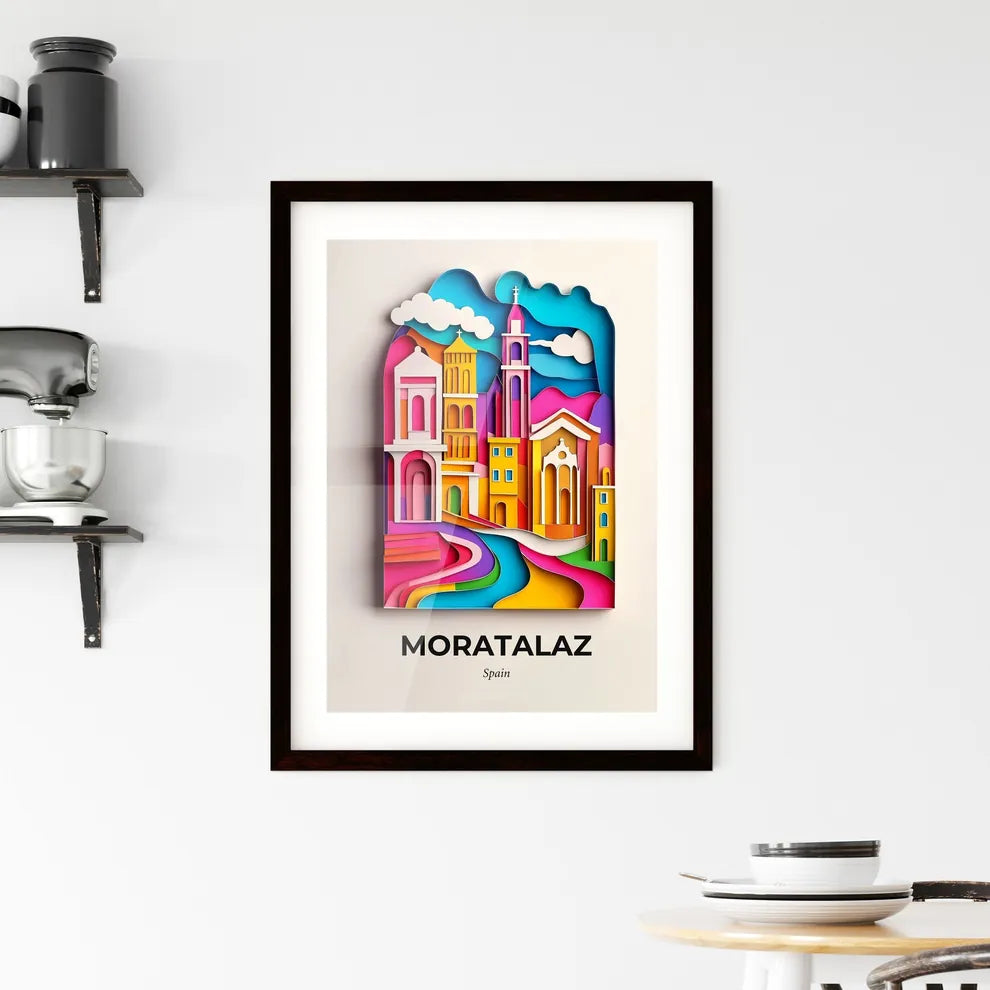 Vivid Moratalaz, Spain, Framed Wall Art