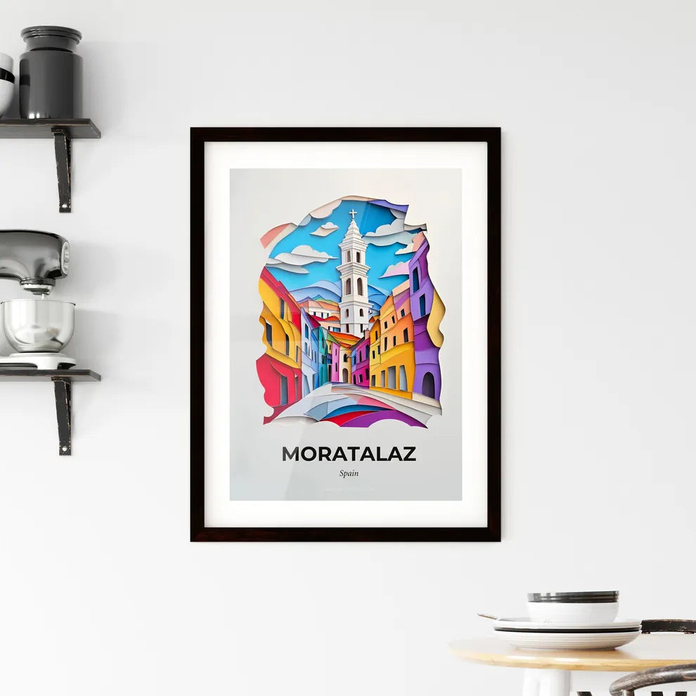 Vivid Moratalaz, Spain, Framed Wall Art