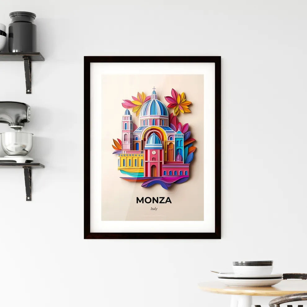 Vivid Monza, Italy, Framed Wall Art