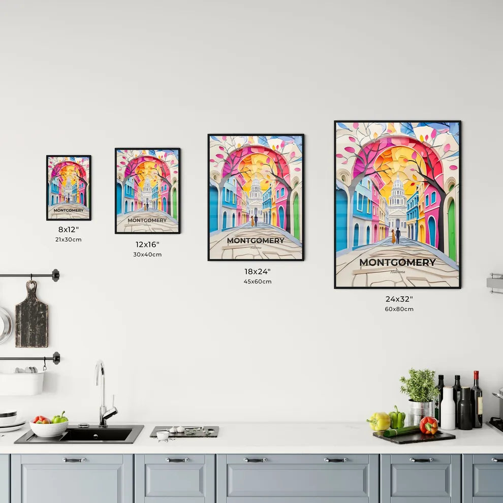 Vivid Montgomery, Alabama, Kitchen Art