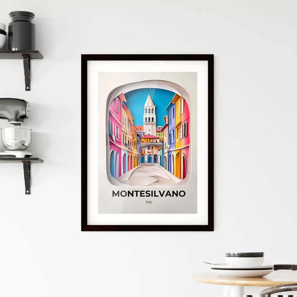 Vivid Montesilvano, Italy, Framed Wall Art