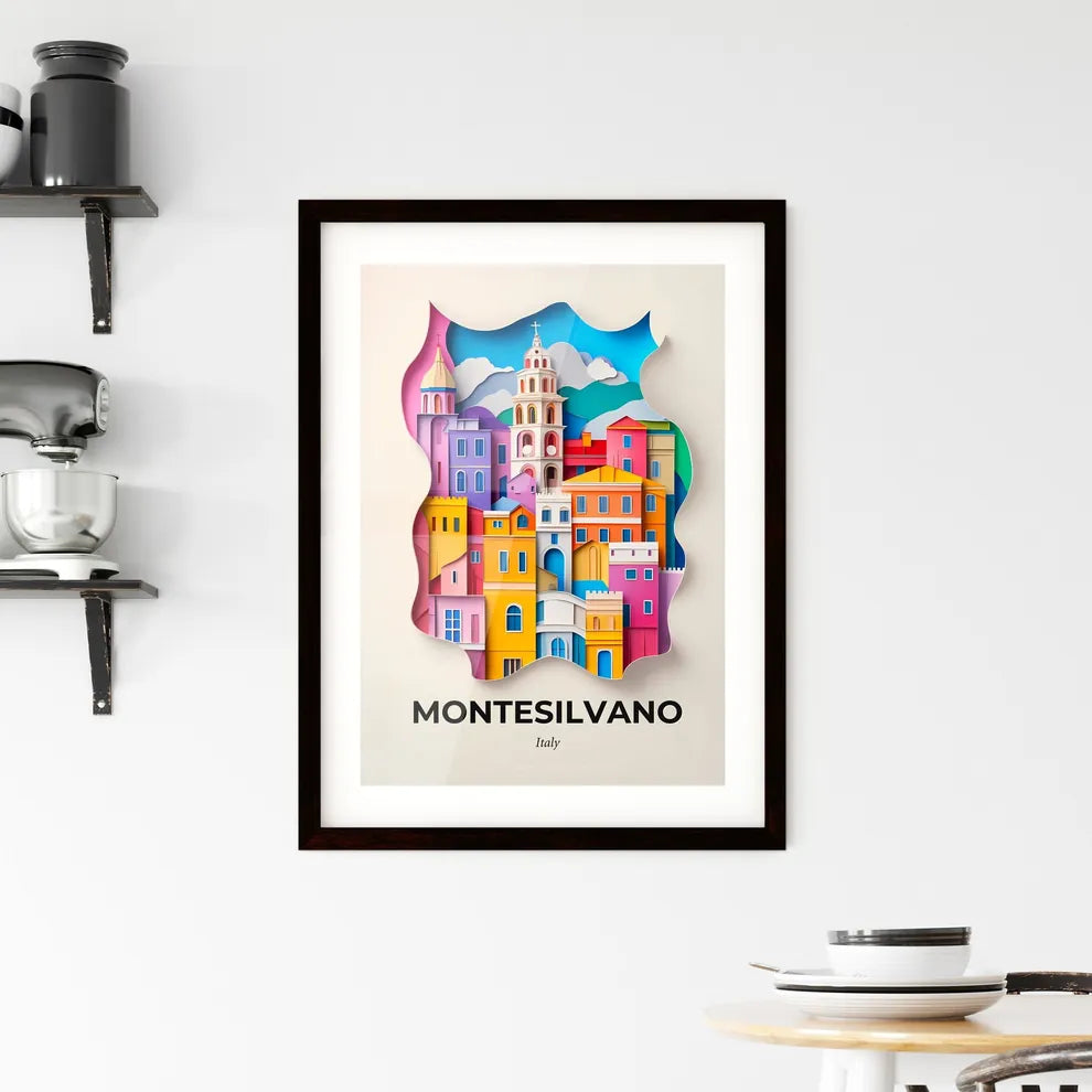 Vivid Montesilvano, Italy, Framed Wall Art
