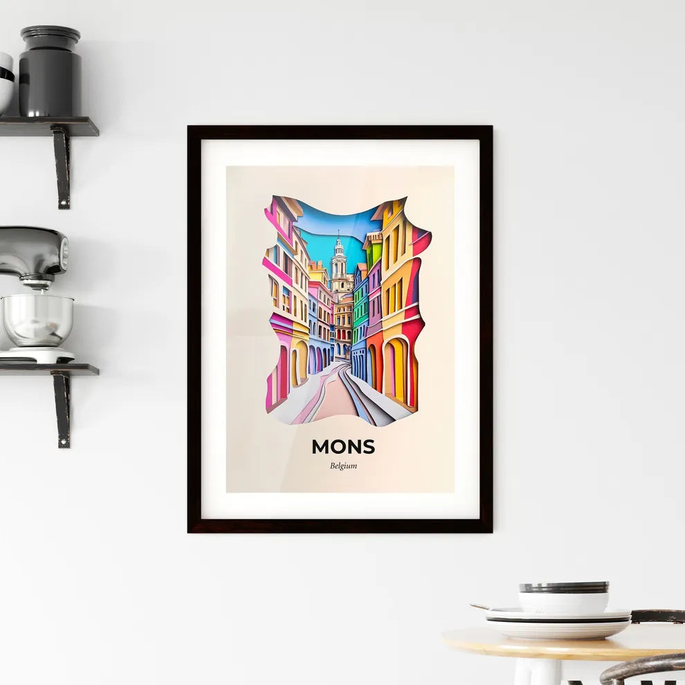 Vivid Mons , Belgium, Framed Wall Art