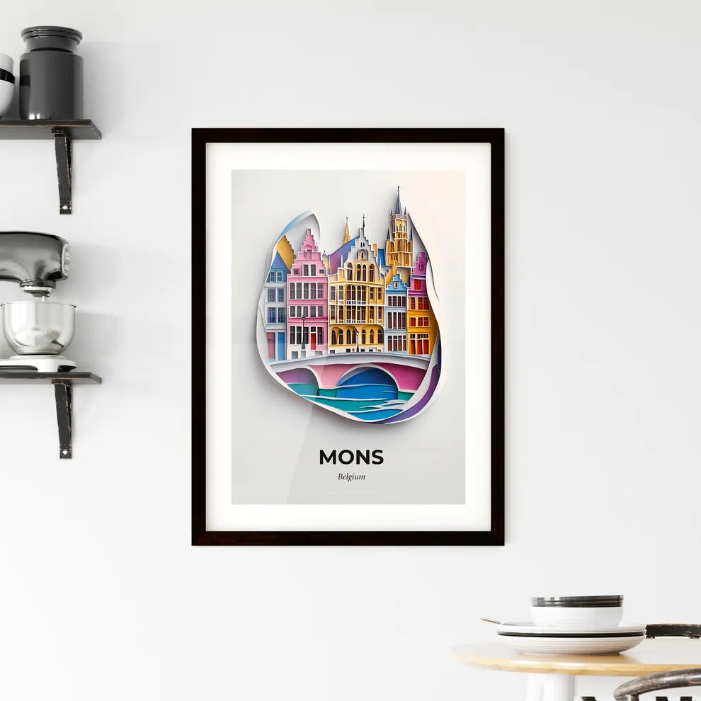 Vivid Mons , Belgium, Framed Wall Art