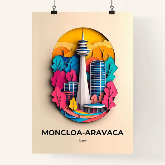 Vivid Monclo, Colorful Poster