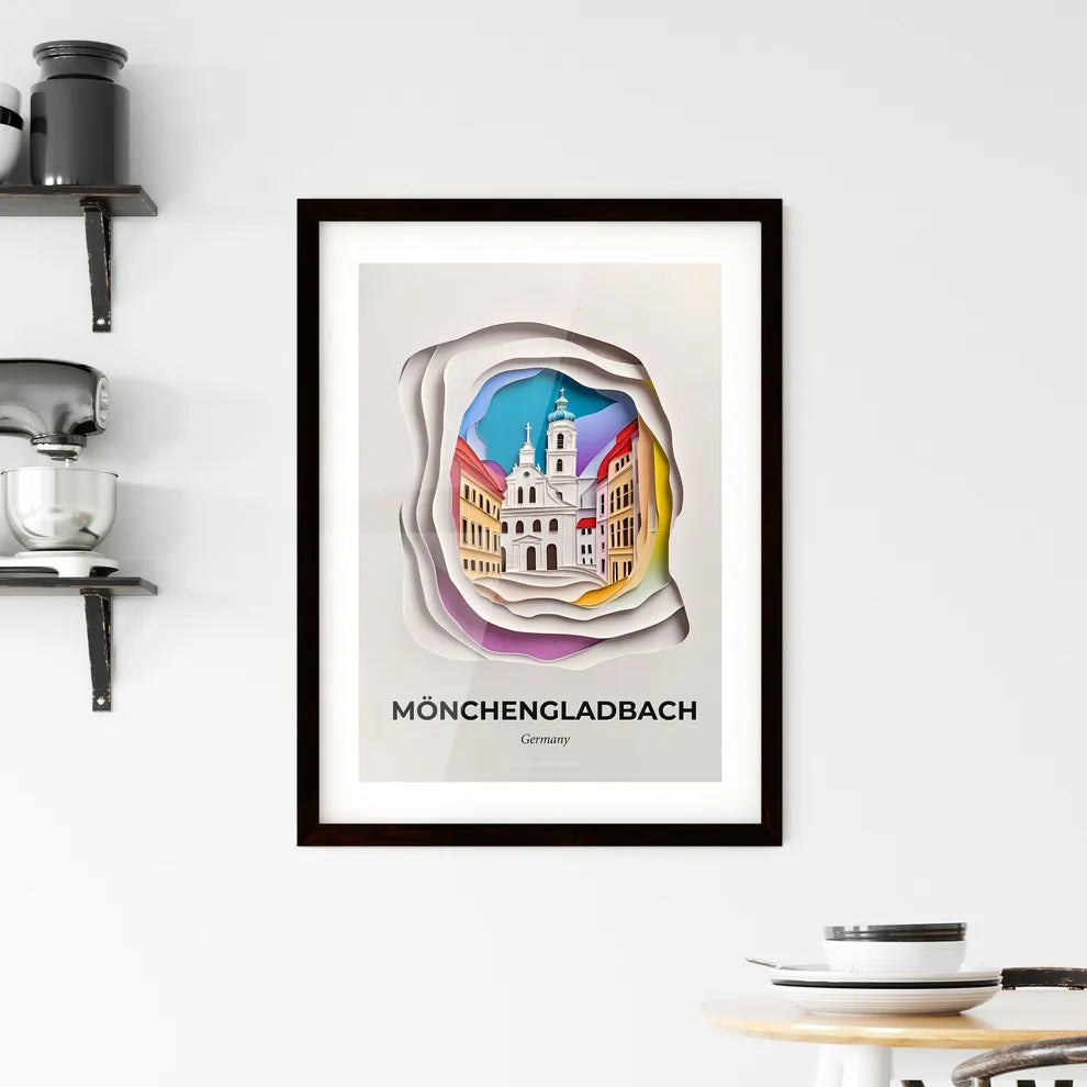 Vivid Monchengladbach, Germany, Framed Wall Art