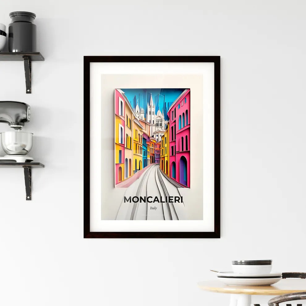 Vivid Moncalieri, Italy, Framed Wall Art