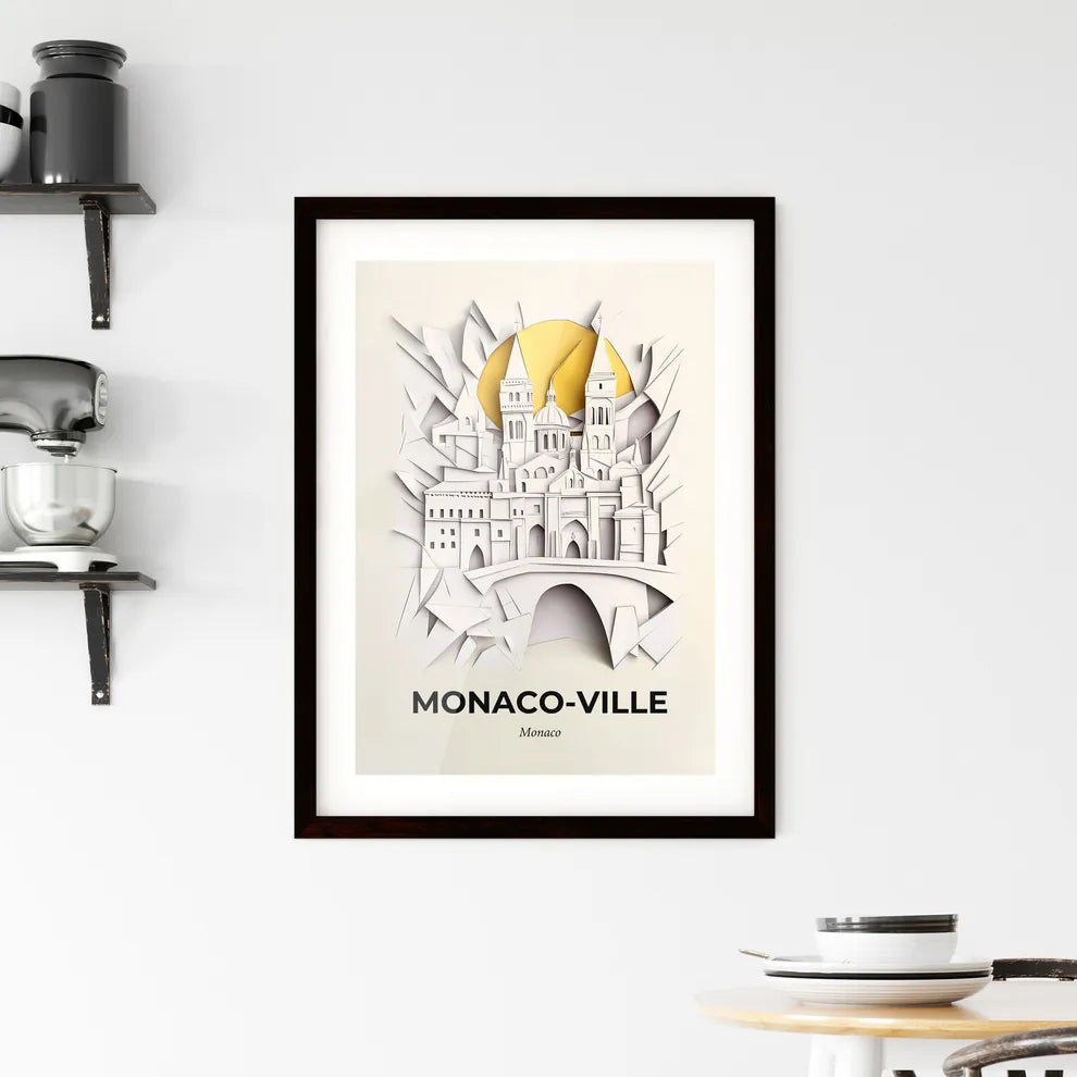 Vivid Monac, Framed Wall Art