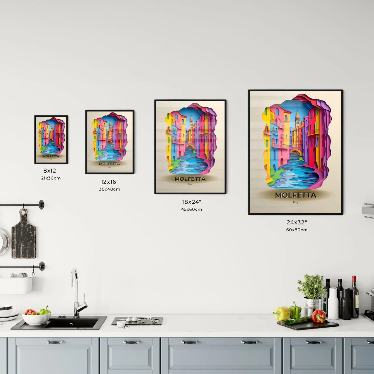 Vivid Molfetta, Italy, Kitchen Art