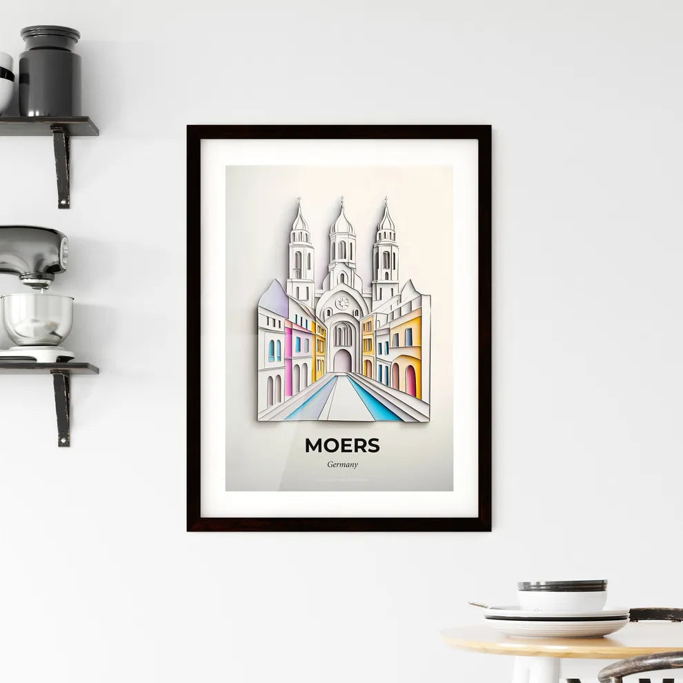 Vivid Moers, Germany, Framed Wall Art