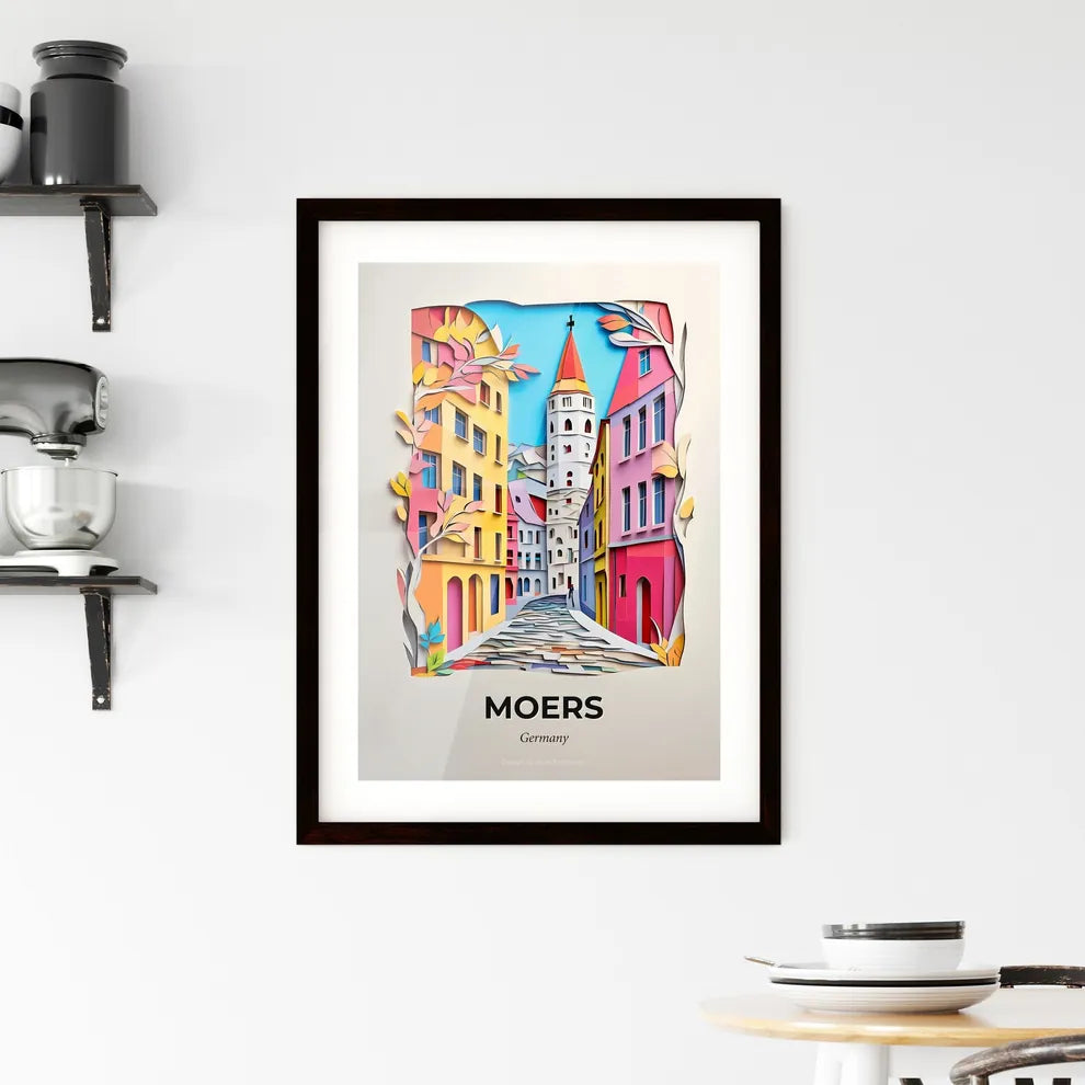 Vivid Moers, Germany, Framed Wall Art