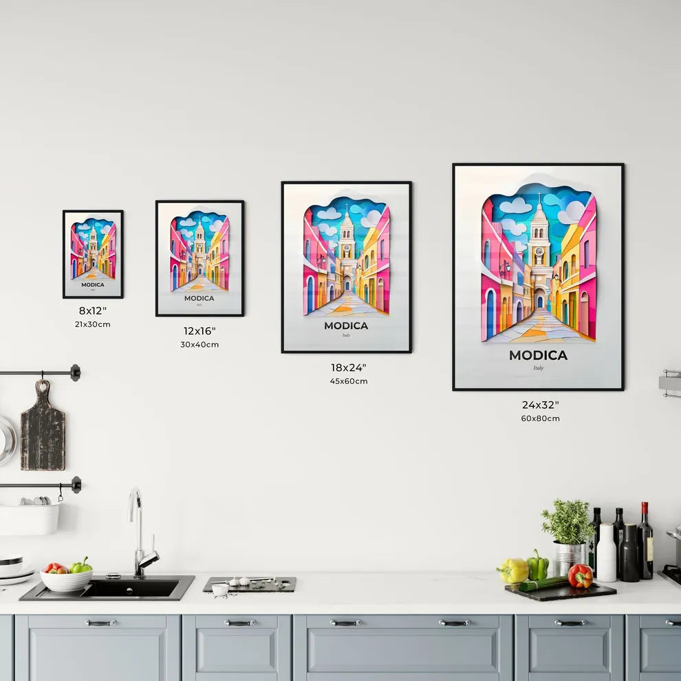 Vivid Modica, Italy, Kitchen Art