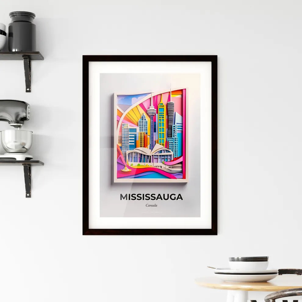 Vivid Mississauga, Canada, Framed Wall Art