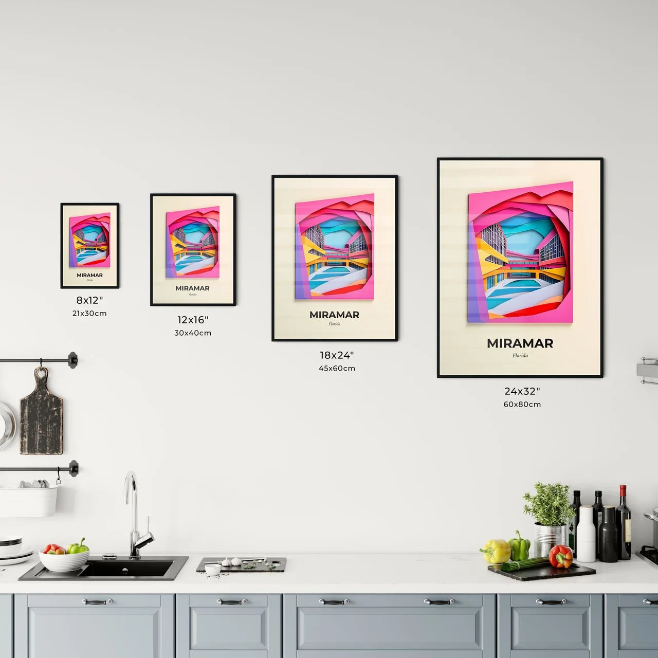 Vivid Miramar, Florida, Kitchen Art