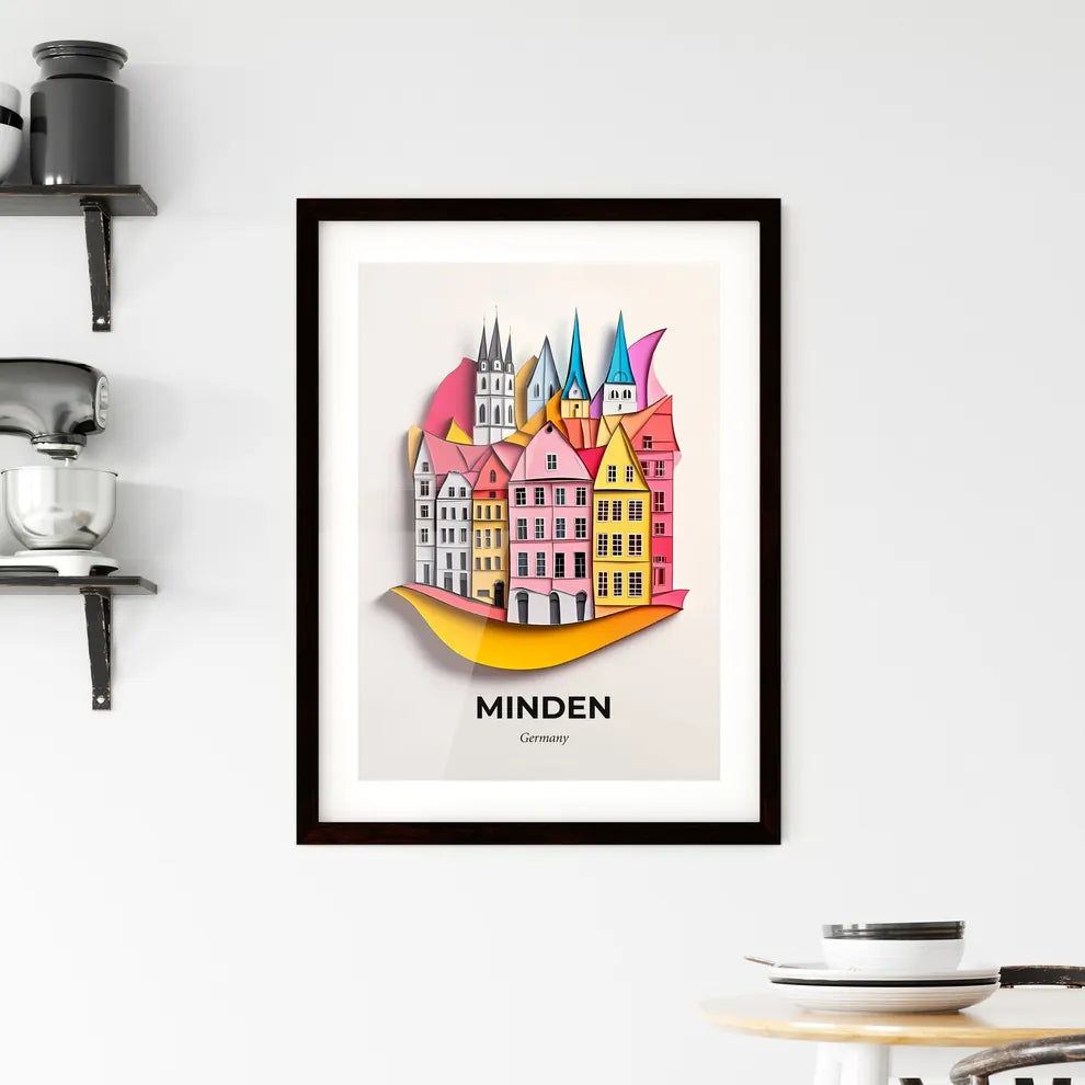 Vivid Minden, Germany, Framed Wall Art