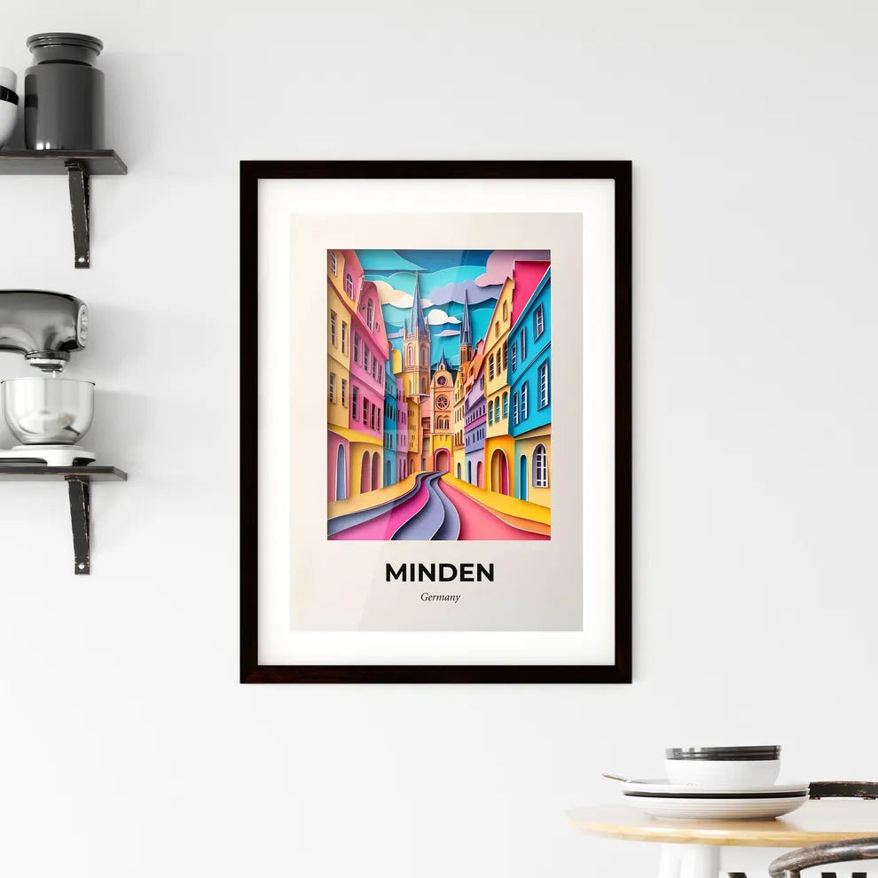 Vivid Minden, Germany, Framed Wall Art
