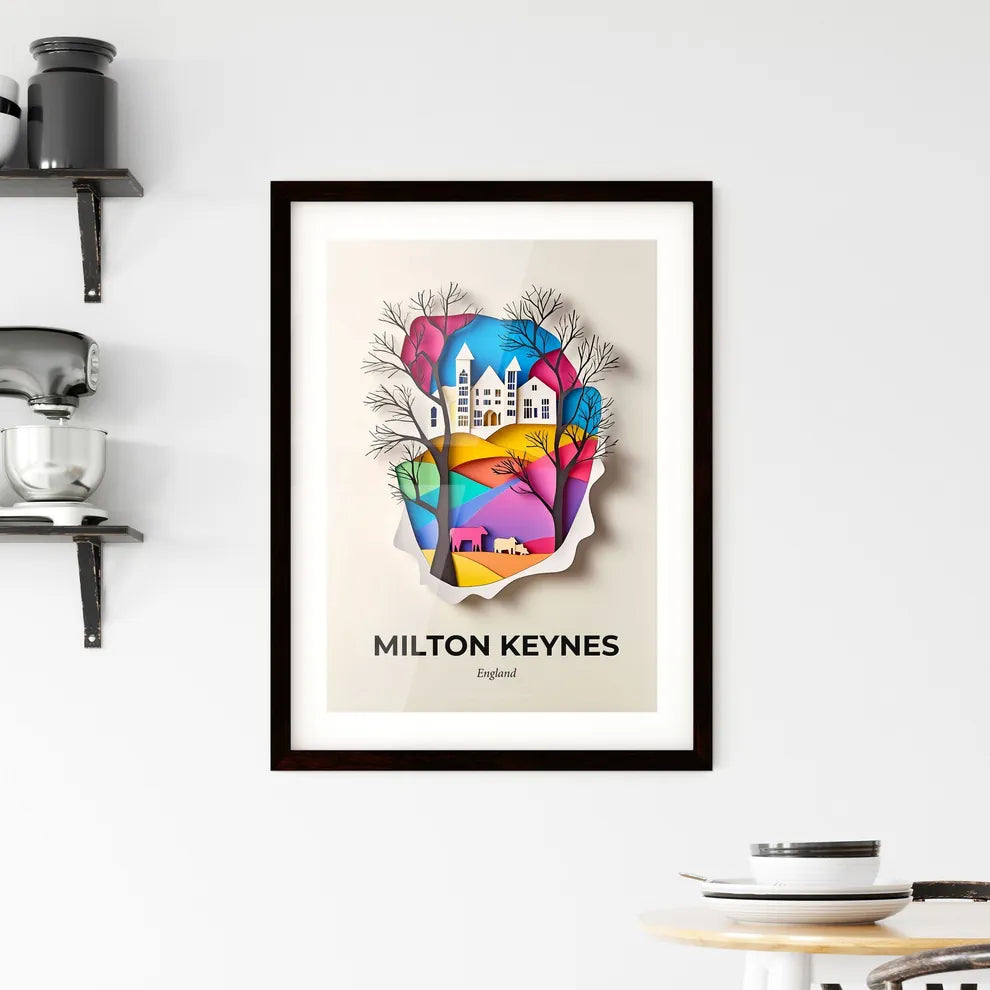 Vivid Milton Keynes Framed Print