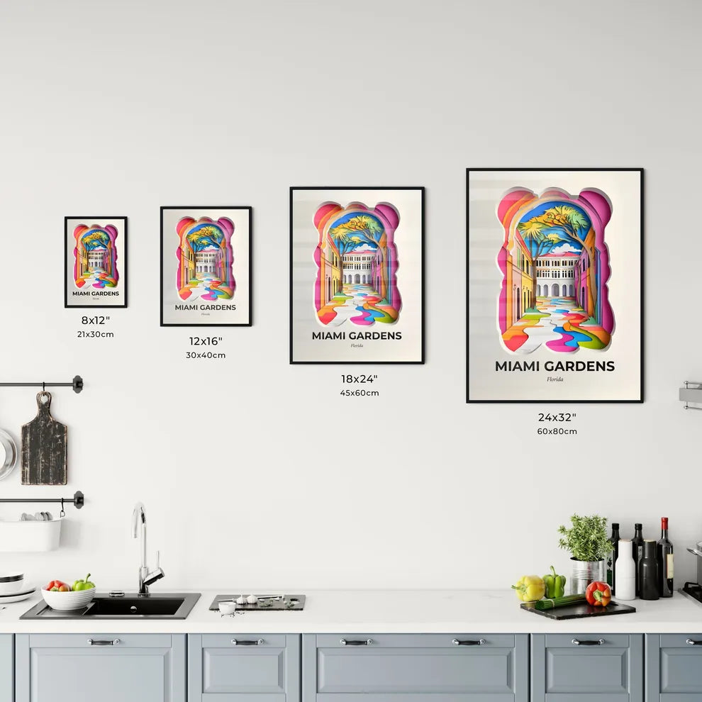 Vivid Miami Gardens, Florida, Kitchen Art