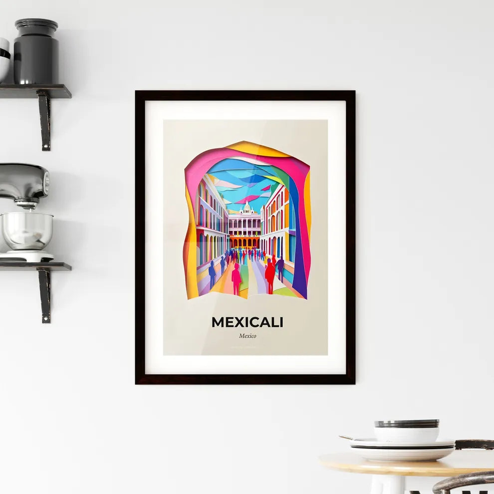 Vivid Mexicali, Mexico, Framed Wall Art