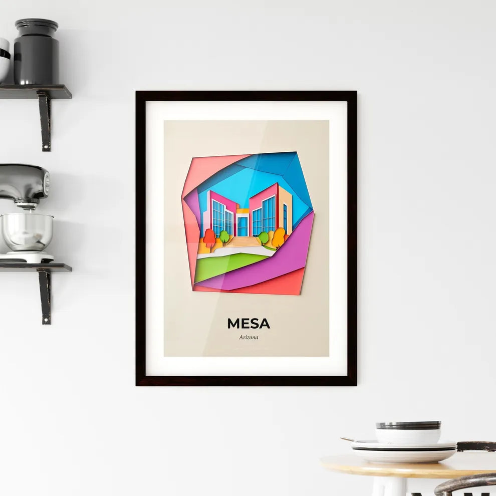 Vivid Mesa, Arizona, Framed Wall Art