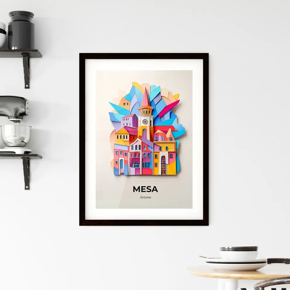 Vivid Mesa, Arizona, Framed Wall Art