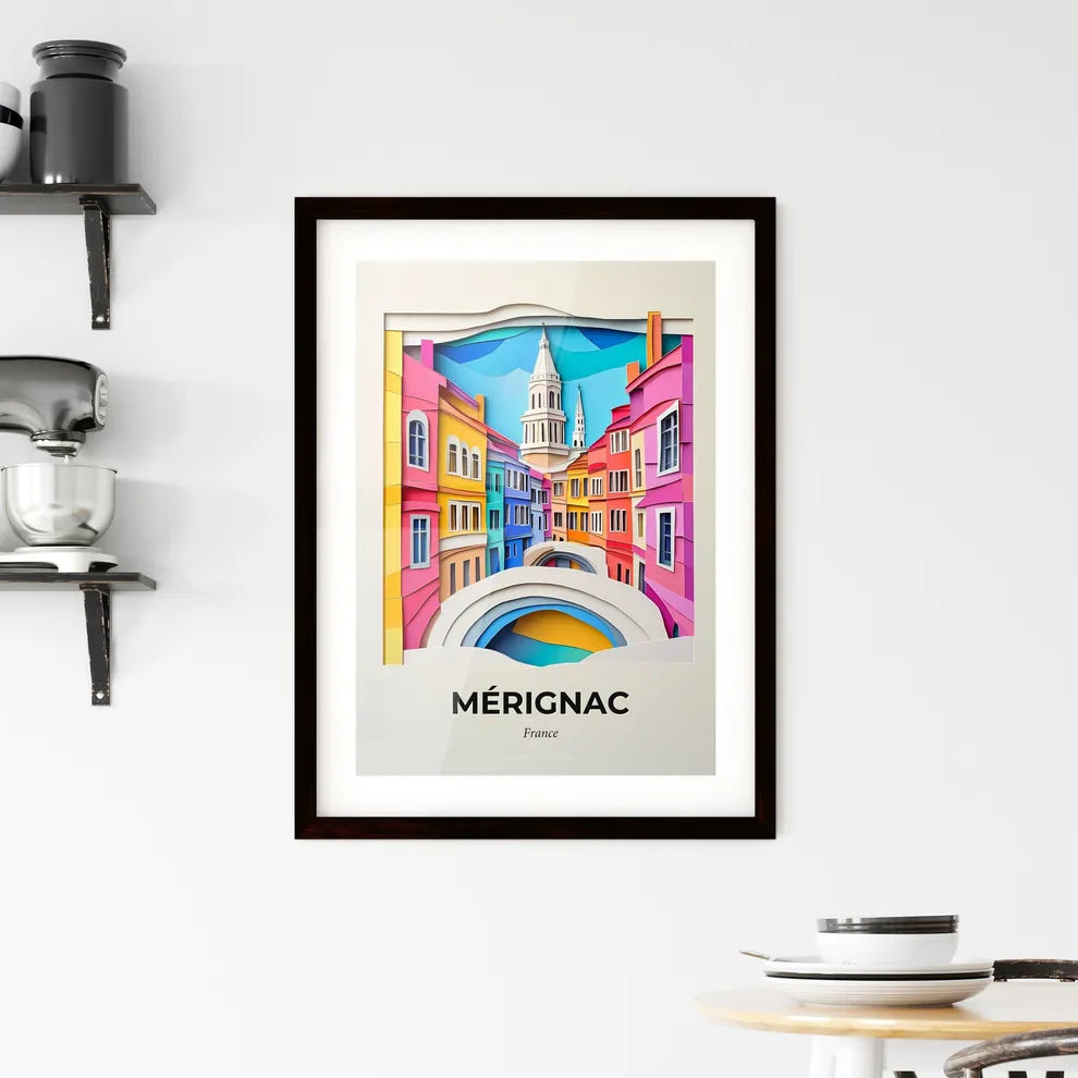 Vivid Mérignac, France, Framed Wall Art