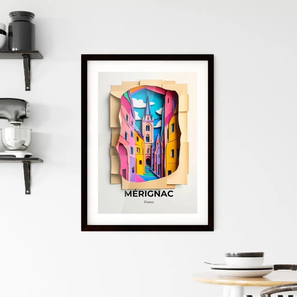 Vivid Mérignac, France, Framed Wall Art