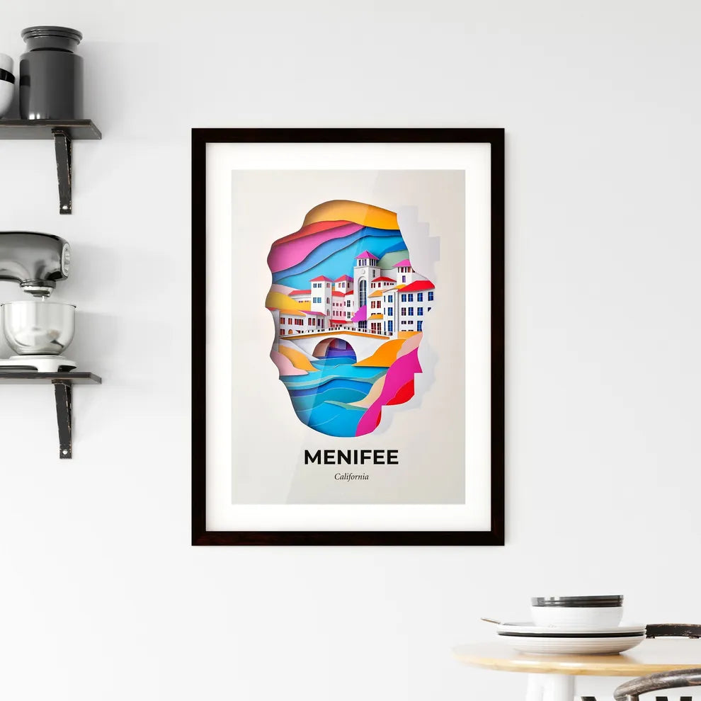 Vivid Menifee, California, Framed Wall Art