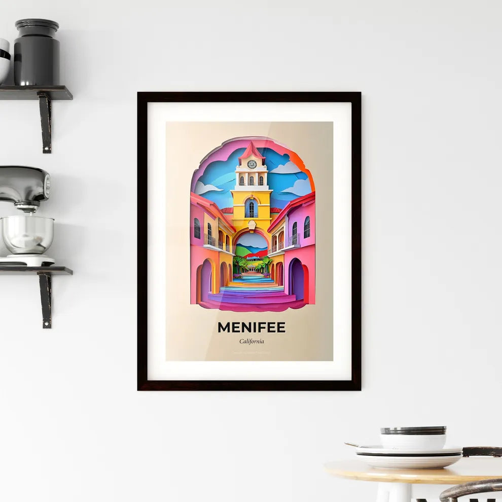 Vivid Menifee, California, Framed Wall Art
