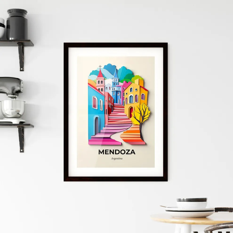 Vivid Mendoza, Argentina, Framed Wall Art