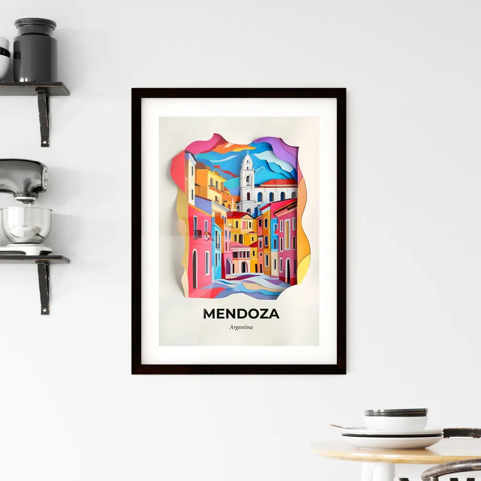 Vivid Mendoza, Argentina, Framed Wall Art