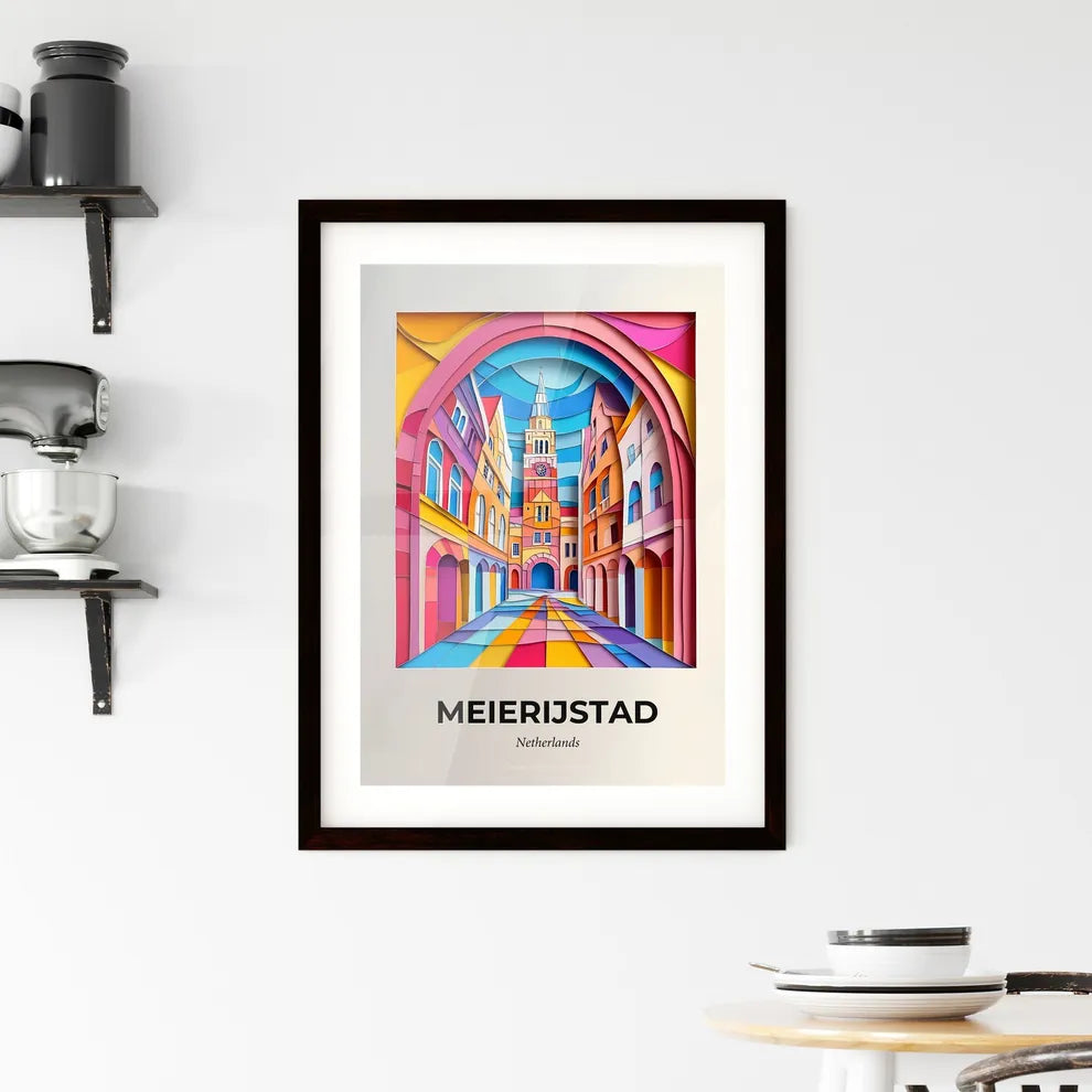 Vivid Meierijstad, Netherlands, Framed Wall Art