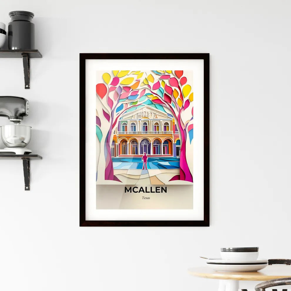 Vivid McAllen, Texas, Framed Wall Art