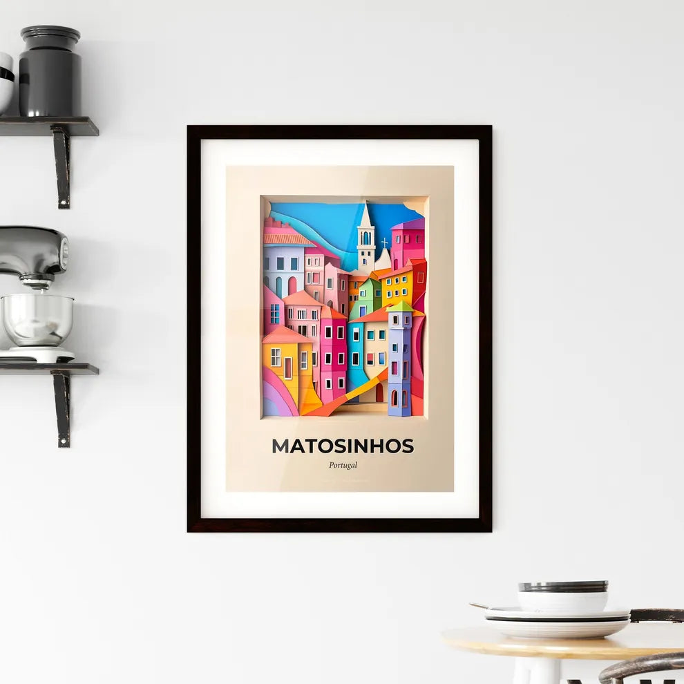 Vivid Matosinhos, Portugal, Framed Wall Art