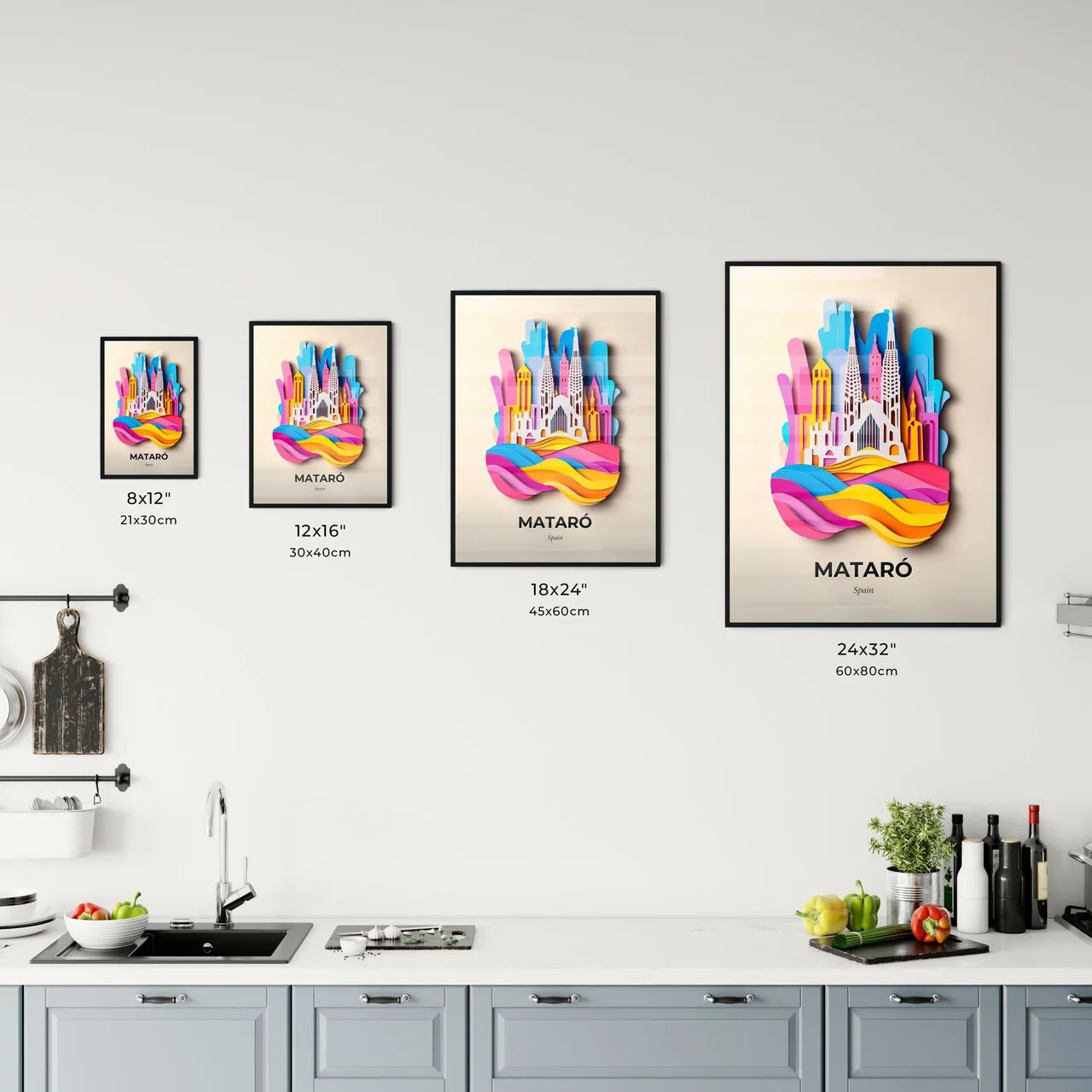 Vivid Mataró, Spain, Kitchen Art