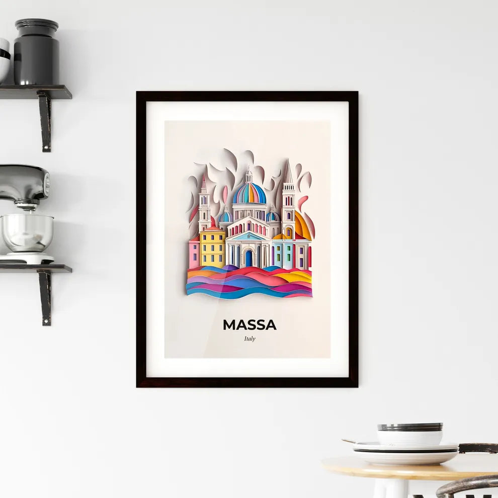 Vivid Massa, Italy, Framed Wall Art