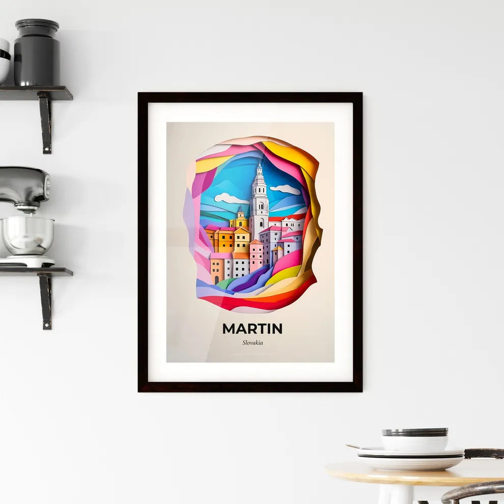 Vivid Martin, Slovakia, Framed Wall Art