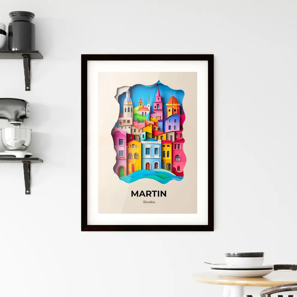 Vivid Martin, Slovakia, Framed Wall Art