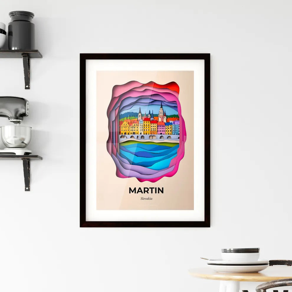 Vivid Martin, Slovakia, Framed Wall Art
