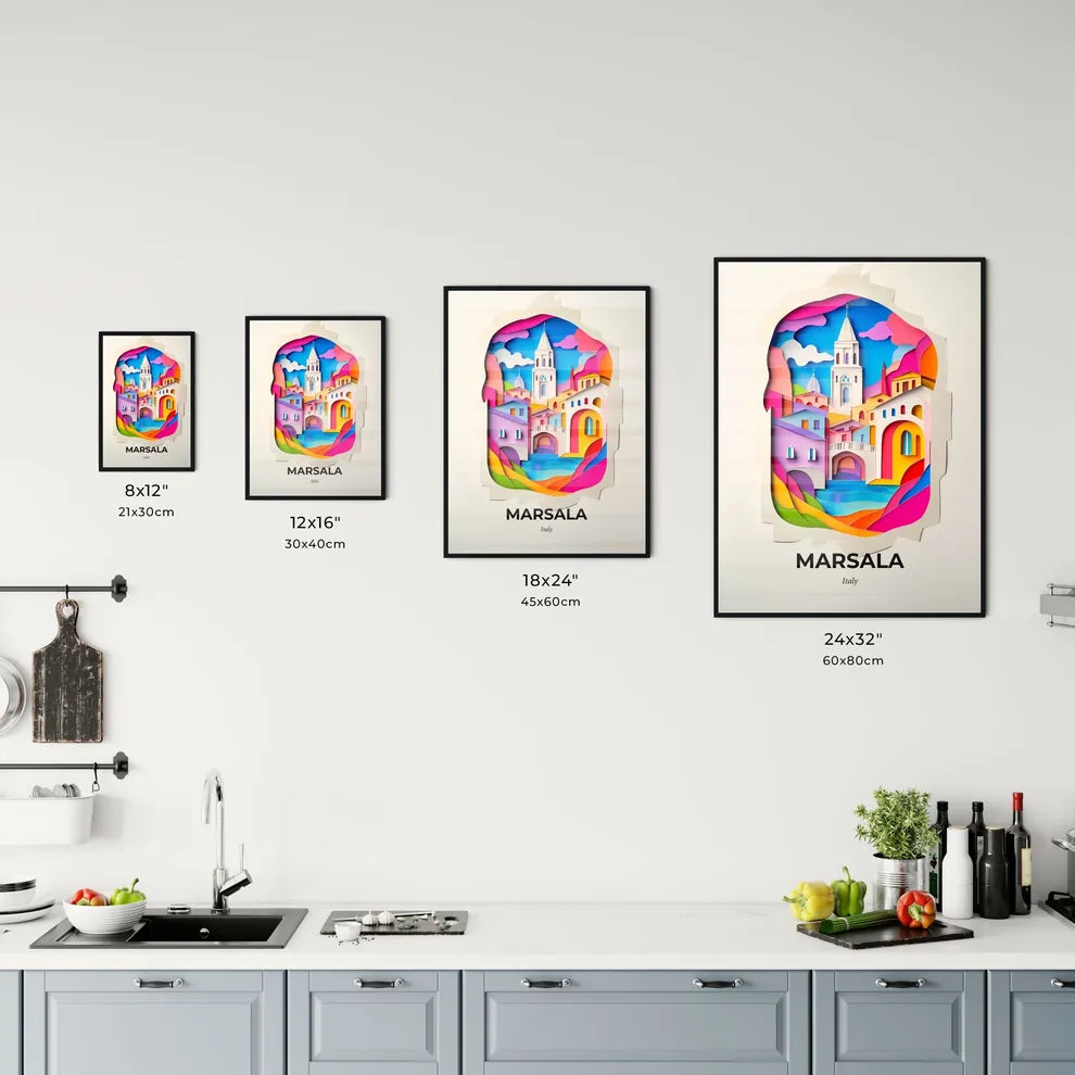 Vivid Marsala, Italy, Kitchen Art