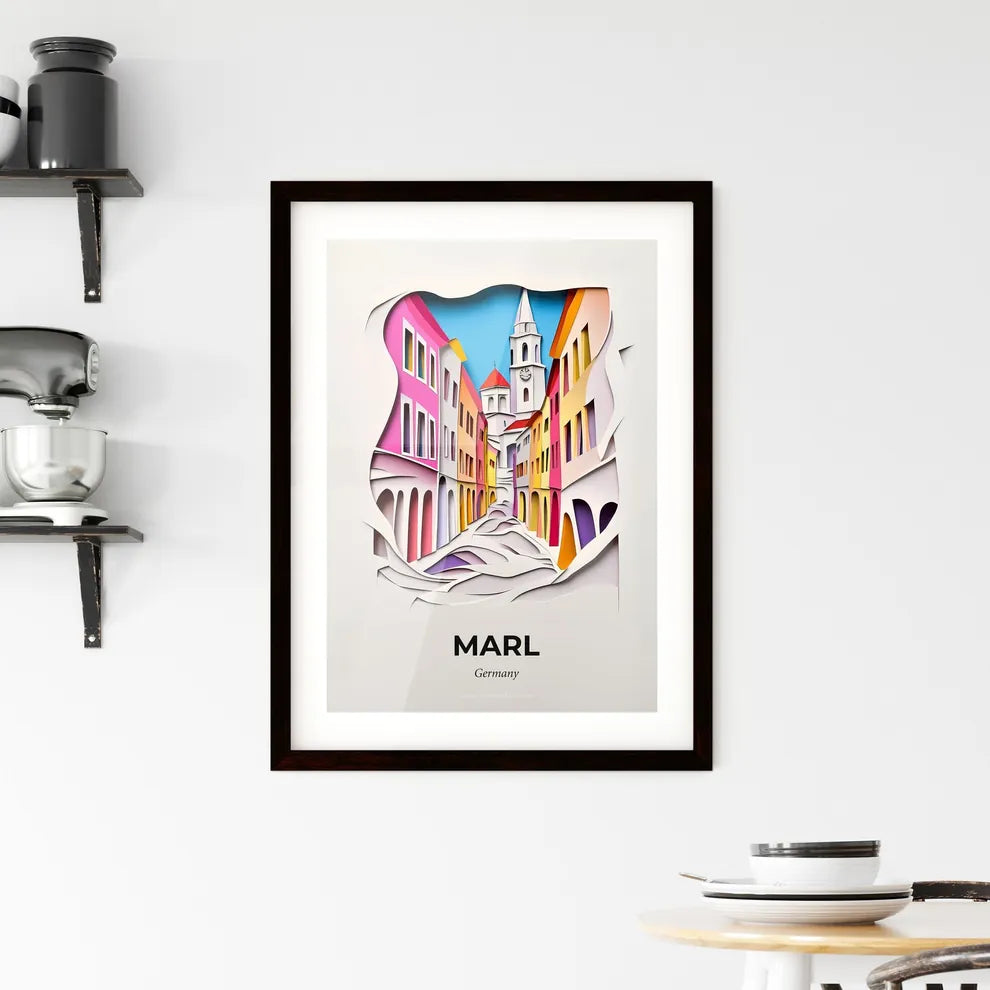 Vivid Marl, Germany, Framed Wall Art