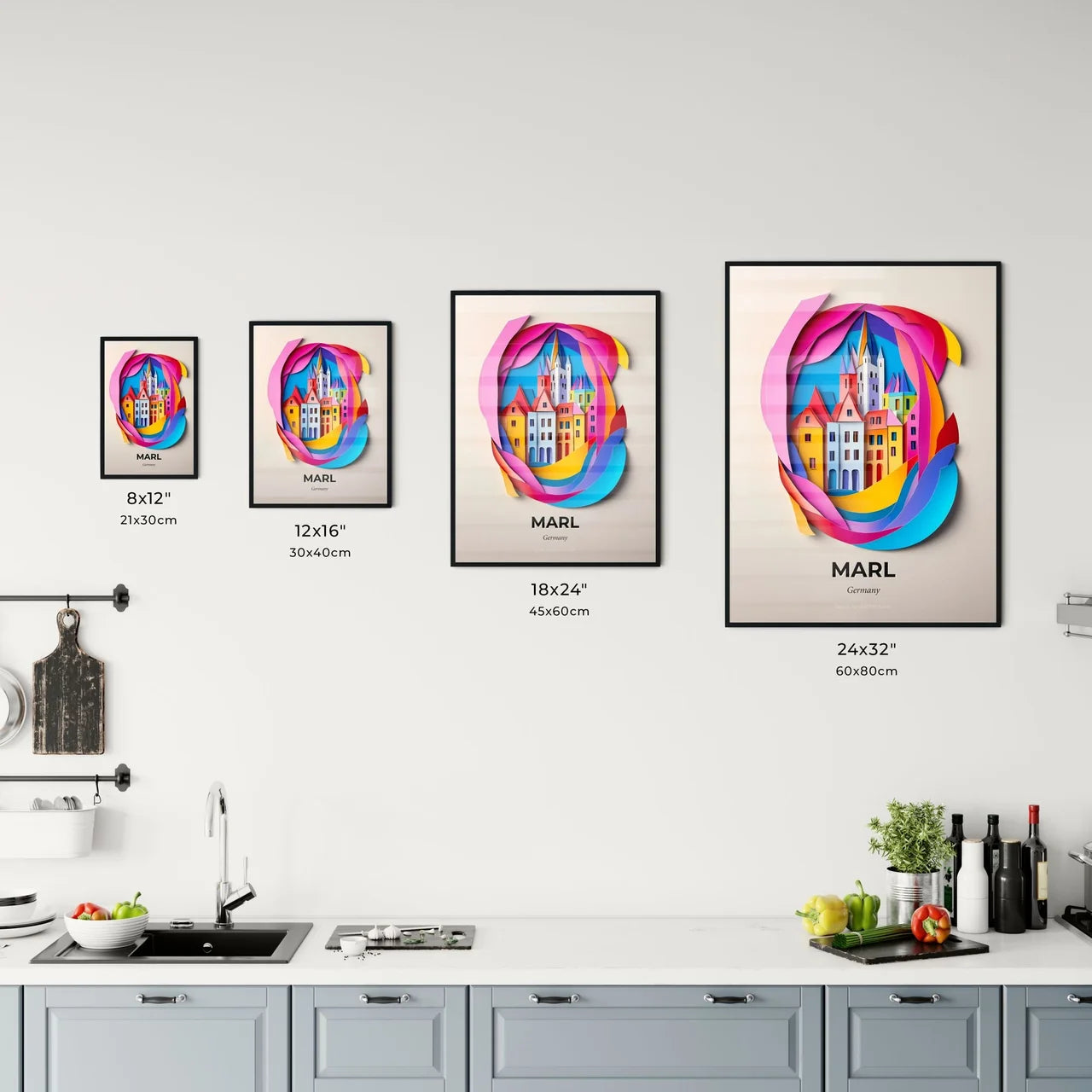 Vivid Marl, Germany, Kitchen Art