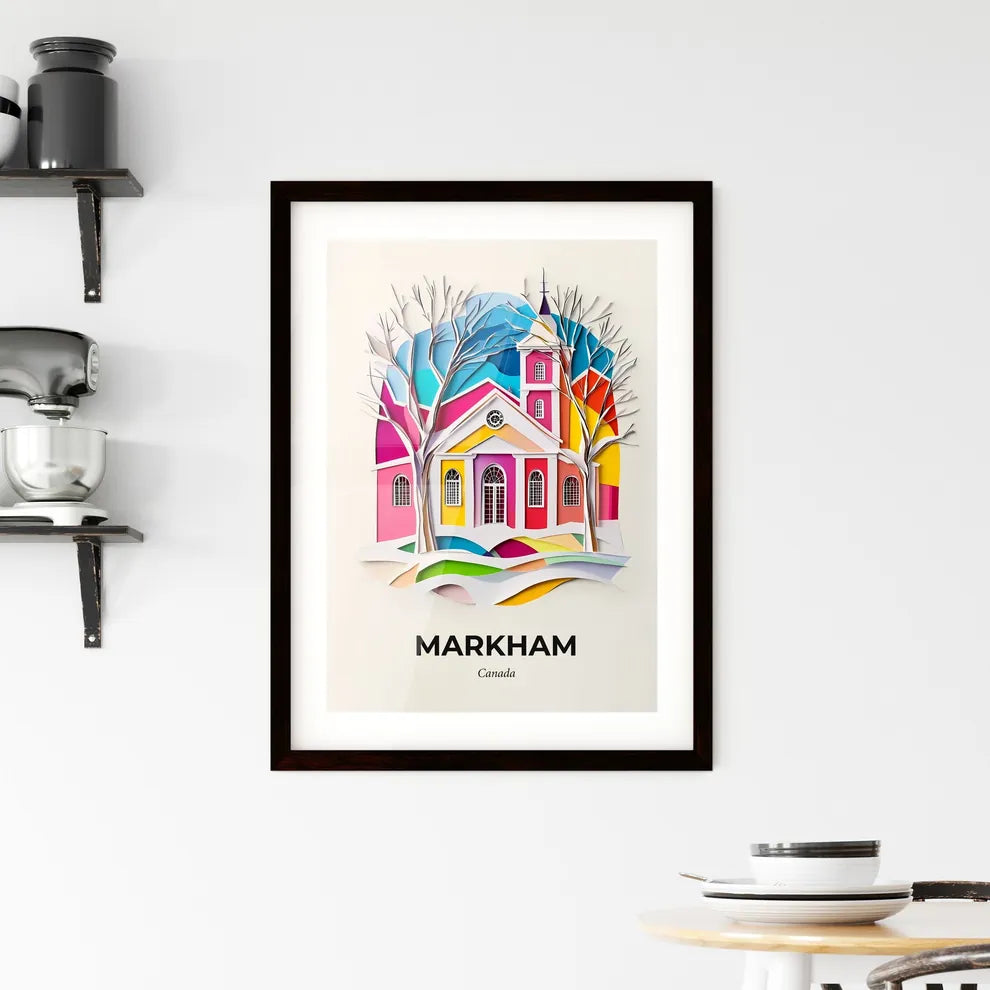 Vivid Markham, Canada, Framed Wall Art