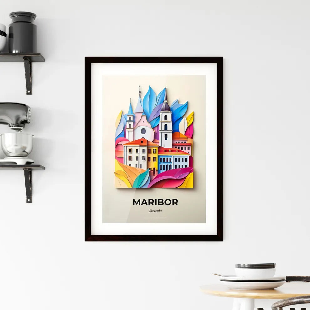 Vivid Maribor, Slovenia, Framed Wall Art